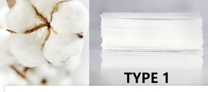 Lint Free Cotton Nail Pads Wipes Type 1 iroiro