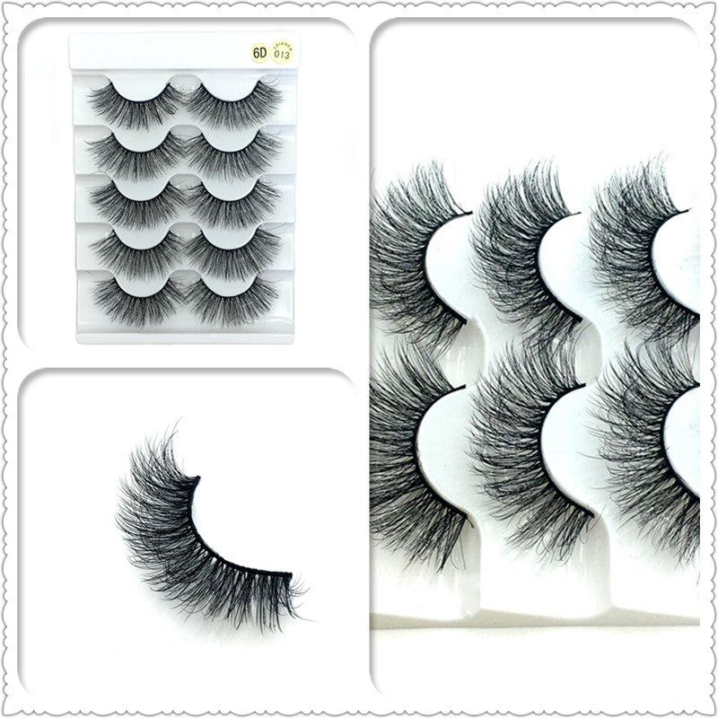 3D Eyelashes 5 pairs iroiro
