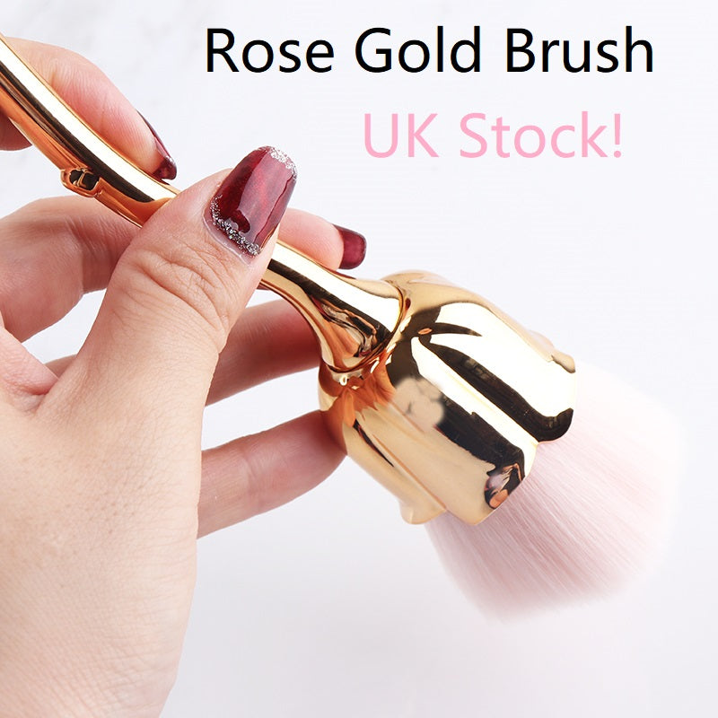 Soft Rose&Gold Nail Art Brush iroiro