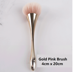 Pink Gold Nail Art Brush Acrylic iroiro